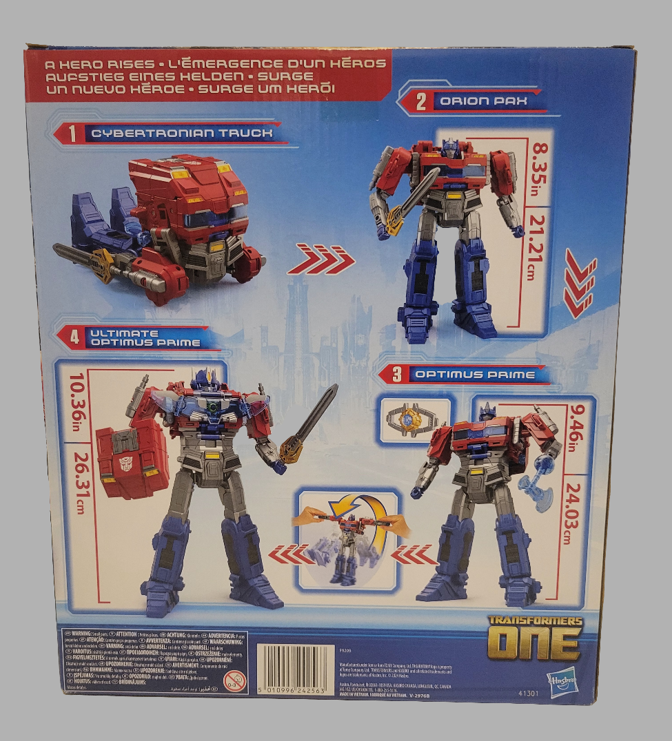 TF One Power Flip Optimus Prime