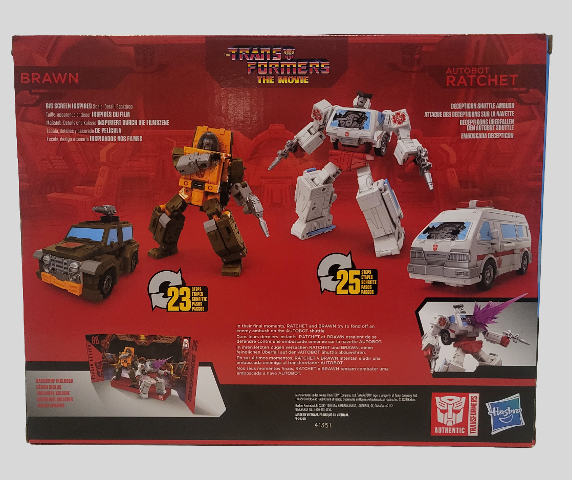 Studio Series 86 Fallen Brawn and Ratchet