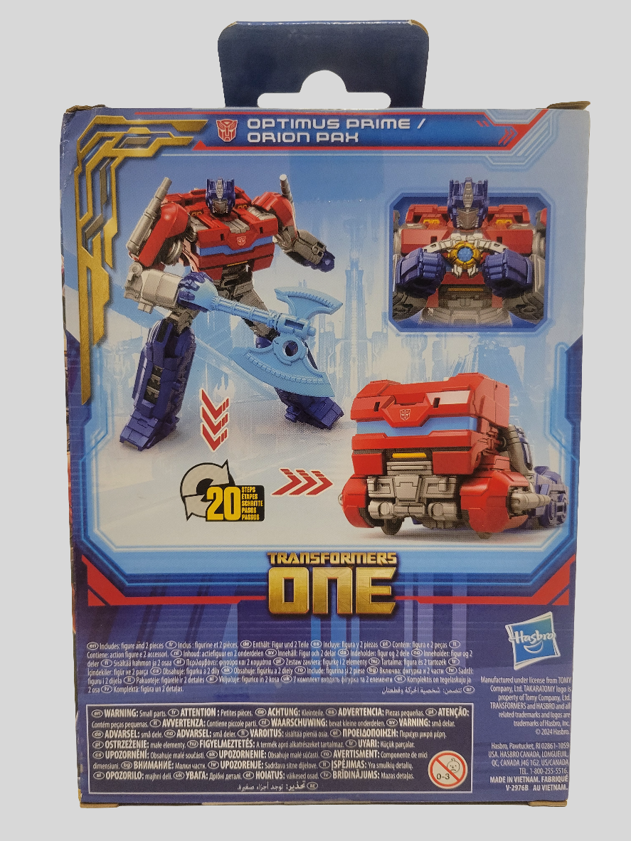 TF One Optimus Prime/Orion Pax