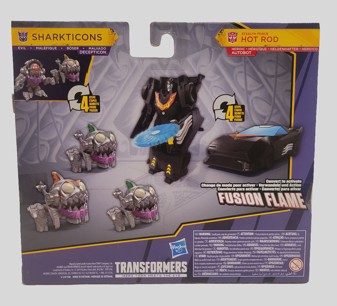Cyberverse Sharkticons Set