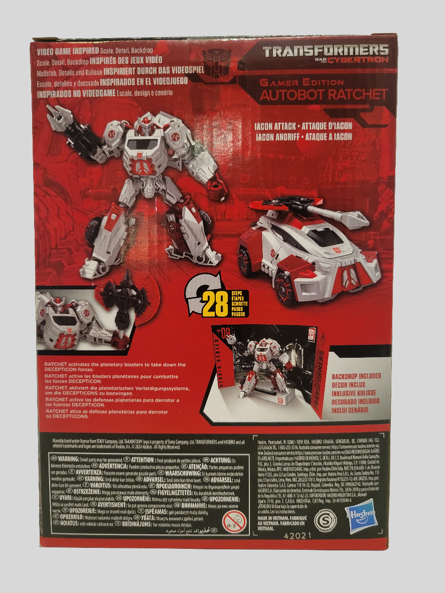 Studio Series Gamer Edition Ratchet