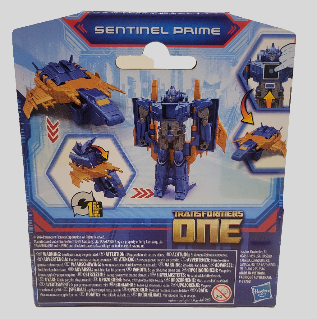 TF One Cog Changer Sentinel Prime