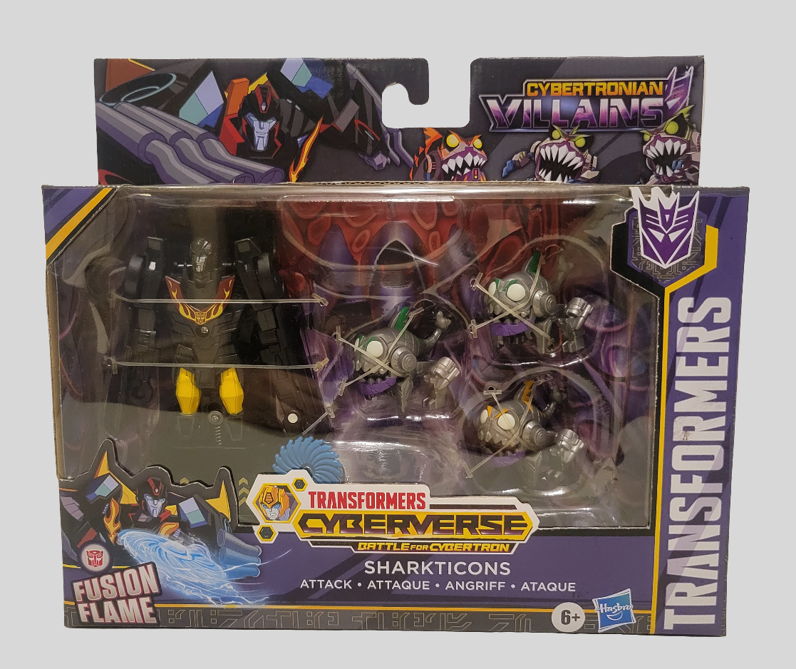 Cyberverse Sharkticons Set