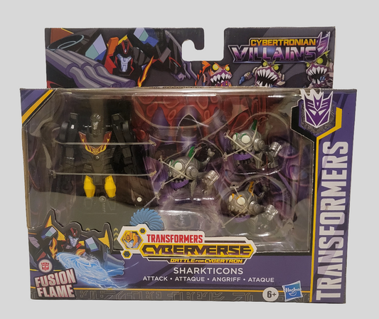 Cyberverse Sharkticons Set