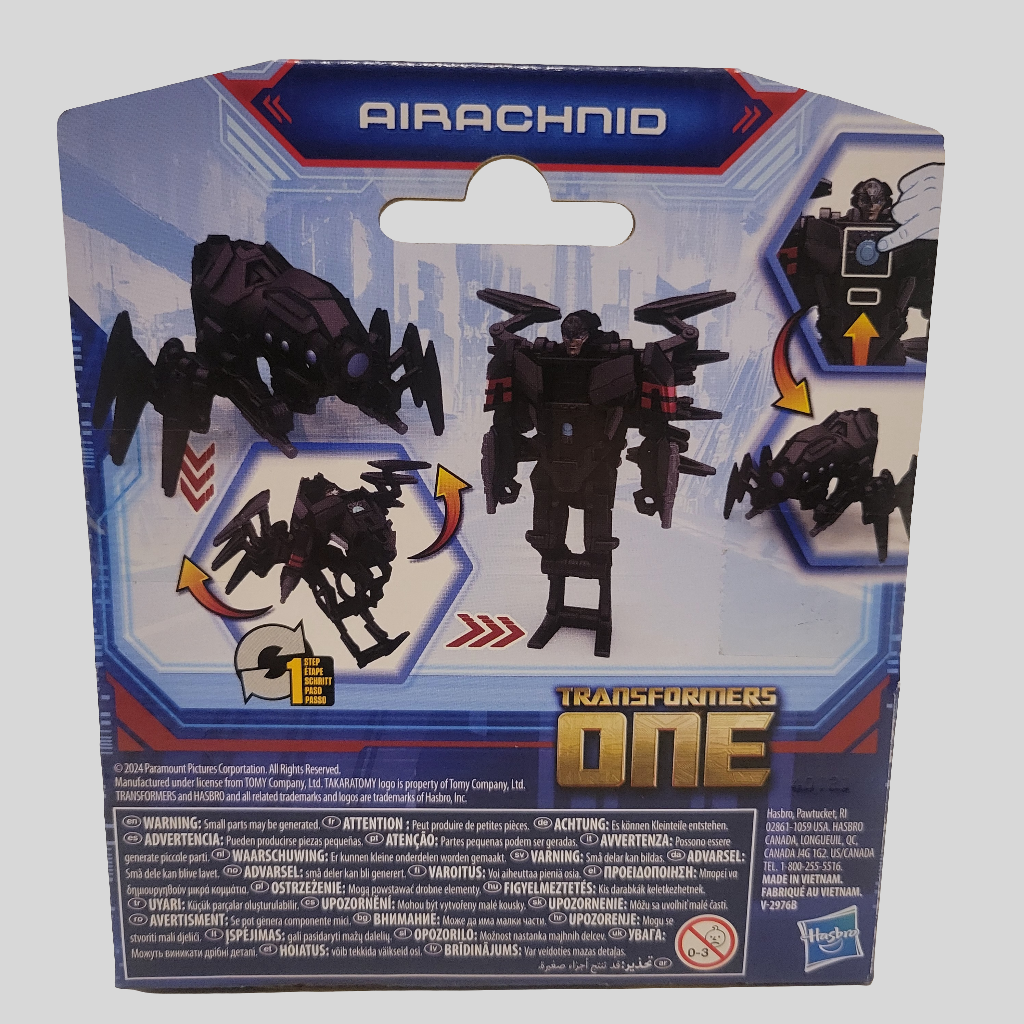 TF One Cog Changer Airachnid