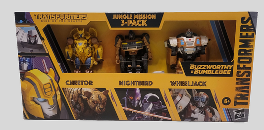 Buzzworthy Bumblebee Jungle Mission 3 Pack