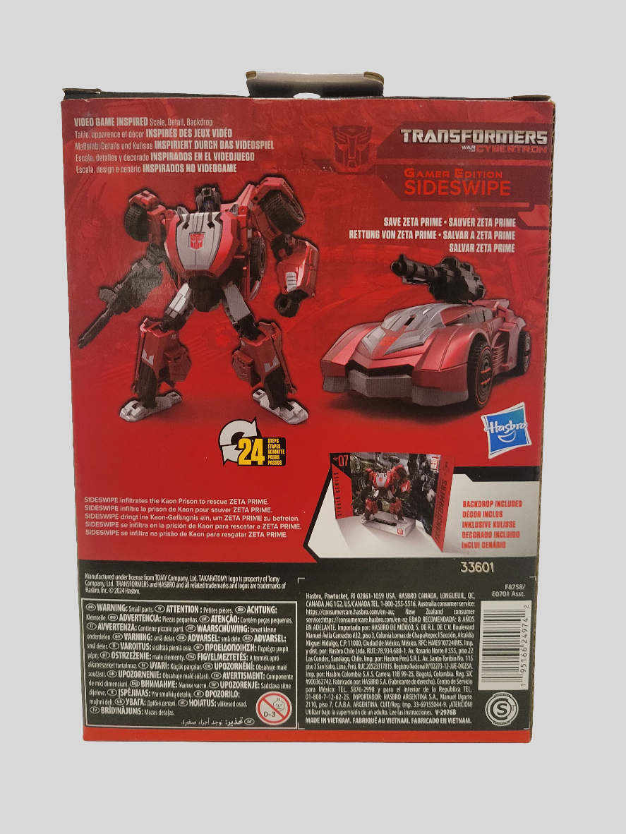 Studio Series Gamer Edition Sideswipe