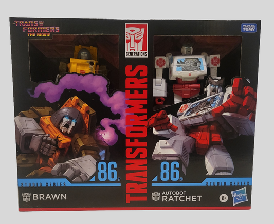 Studio Series 86 Fallen Brawn and Ratchet