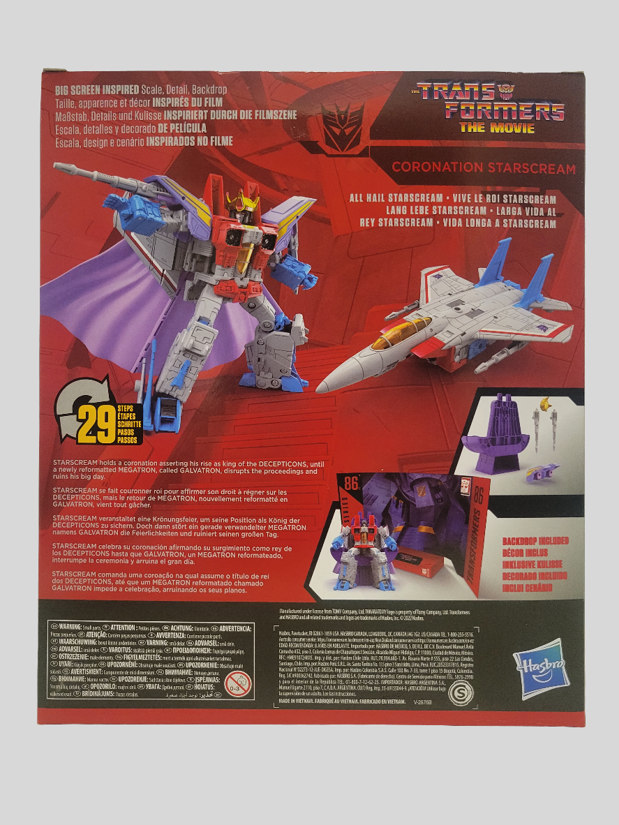 Studio Series 86 Starscream