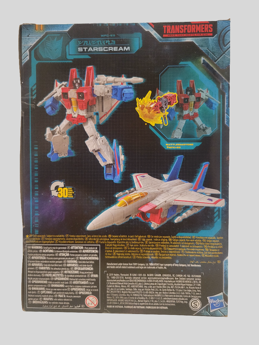 WFC Earthrise Starscream