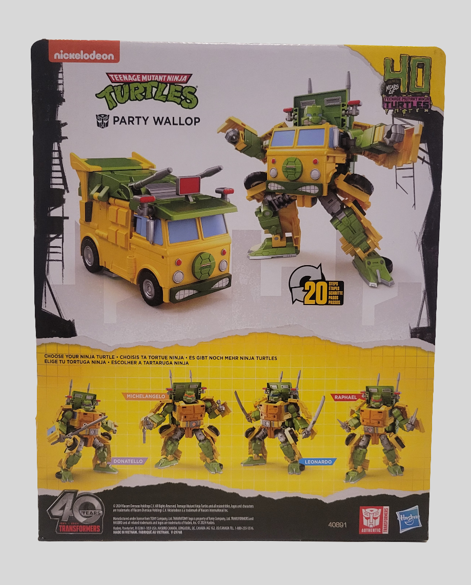 Crossover TMNT Party Wallop