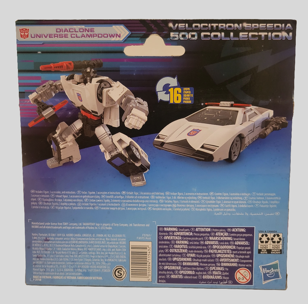 Velocitron 500 Clampdown