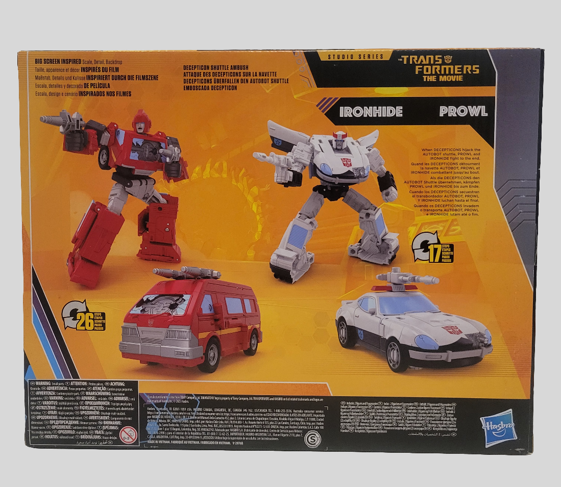 Buzzworthy Bumblebee Fallen Iron Hide and Prowl