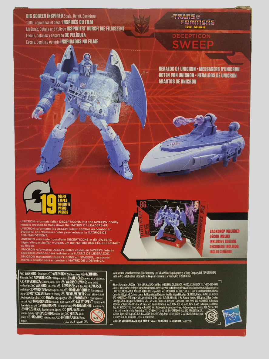 Studio Series 86 Decepticon Sweep