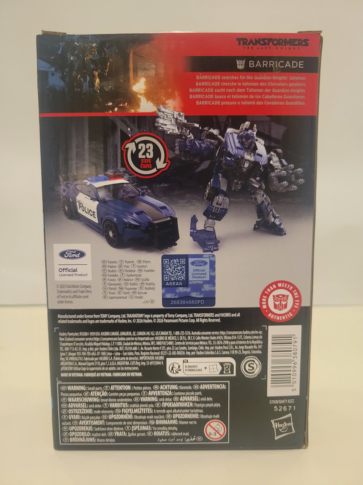 Studio Series TLK Barricade